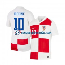 Thuisshirt Kroatië Luca Modric 10 Mannen Europacup 2024 S-S