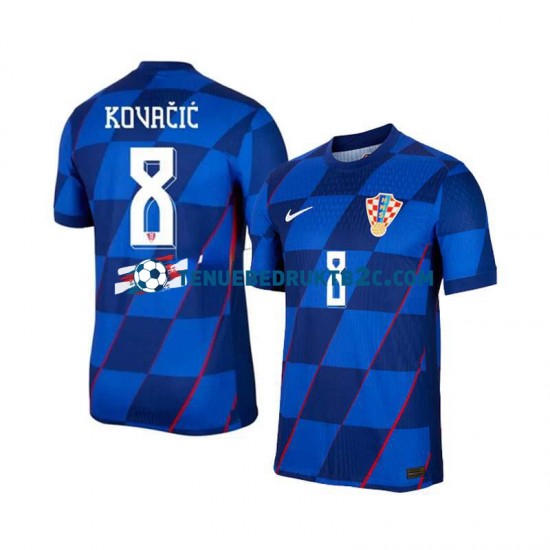 Uitshirt Kroatië Mateo Kovacic 8 Mannen Europacup 2024 S-S