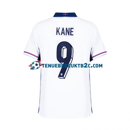 Thuisshirt Engeland Harry Kane 9 Mannen Europacup 2024 S-S Wit