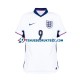 Thuisshirt Engeland Harry Kane 9 Mannen Europacup 2024 S-S Wit