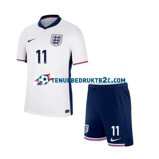 Thuisshirt Engeland Jack Grealish Voetbalteneu Kinderen Europacup 2024 S-S