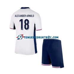 Thuisshirt Engeland Trent Alexander-Arnold 18 Voetbalteneu Kinderen Europacup 2024 S-S