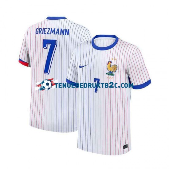 Uitshirt Frankrijk Antoine Griezmann 7 Mannen Europacup 2024 S-S