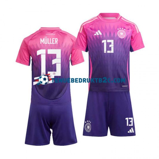 Uitshirt Duitsland Thomas Muller 13 Voetbalteneu Kinderen Europacup 2024 S-S