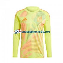 Uitshirt Mexico Keeper Mannen Europacup 2024 L-S Geel