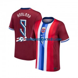 Thuisshirt Noorwegen Haaland 9 Mannen 2024 S-S Rood