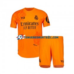 3de shirt Real Madrid Keeper Y3 Voetbalteneu Kinderen 2023-24 S-S Oranje