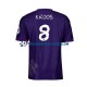 4de shirt Real Madrid KROOS 8 Y-3 Mannen 2023-24 S-S Paars