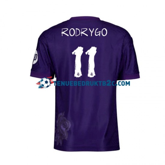 4de shirt Real Madrid RODRYGO 11 Y-3 Mannen 2023-24 S-S Paars