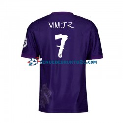 4de shirt Real Madrid Vinicius Junior 7 Y-3 Mannen 2023-24 S-S Paars