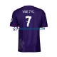 4de shirt Real Madrid Vinicius Junior 7 Y-3 Mannen 2023-24 S-S Paars