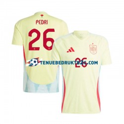 Uitshirt Spanje Pedri 26 Mannen Europacup 2024 S-S