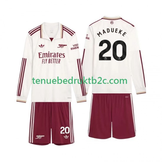 3de shirt Arsenal Madueke 20 Voetbalteneu Kinderen 2025-26 L-S