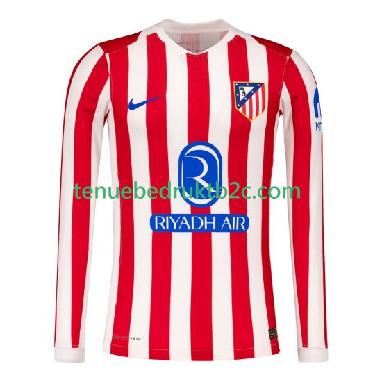 Thuisshirt Atlético Madrid Mannen 2025-26 L-S