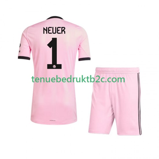 3de shirt FC Bayern München Keeper Manuel Neuer 1 UCL Voetbalteneu Kinderen 2025-26 S-S