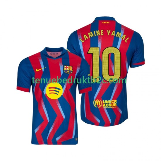 4de shirt FC Barcelona Lamine Yamal 10 Mannen 2025-26 S-S