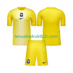 Thuisshirt Frankrijk Keeper Voetbalteneu Kinderen 2025 S-S