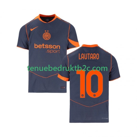 3de shirt Inter Milan Lautaro Martinez 10 Mannen 2025-26 S-S