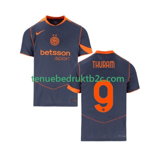 3de shirt Inter Milan Marcus Thuram 9 Mannen 2025-26 S-S