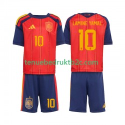Thuisshirt Spanje Lamine Yamal 10 Voetbalteneu Kinderen WK 2026 S-S