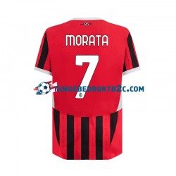 Thuisshirt AC Milan Alvaro Morata 7 Mannen 2024-25 S-S