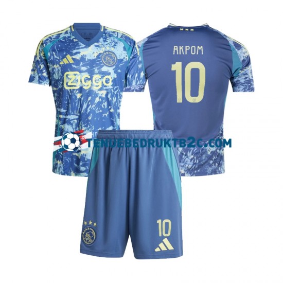 Uitshirt AFC Ajax Chuba Akpom 10 Voetbalteneu Kinderen 2024-25 S-S