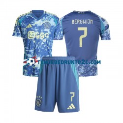 Uitshirt AFC Ajax Steven Bergwijn 7 Voetbalteneu Kinderen 2024-25 S-S