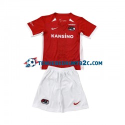 Thuisshirt AZ Alkmaar Voetbalteneu Kinderen 2024-25 S-S