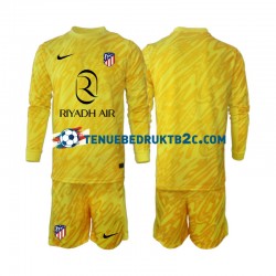 3de shirt Atlético Madrid Keeper Voetbalteneu Kinderen 2024-25 L-S