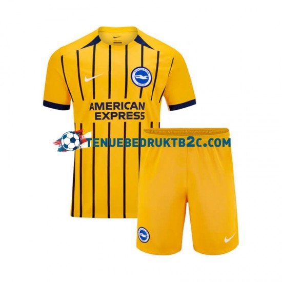 Uitshirt Brighton Hove Albion Voetbalteneu Kinderen 2024-25 S-S