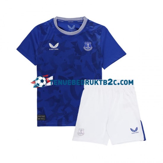 Thuisshirt Everton Voetbalteneu Kinderen 2024-25 S-S