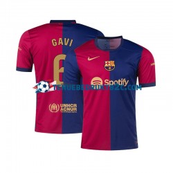 Thuisshirt FC Barcelona GAVI 6 Mannen 2024-25 S-S