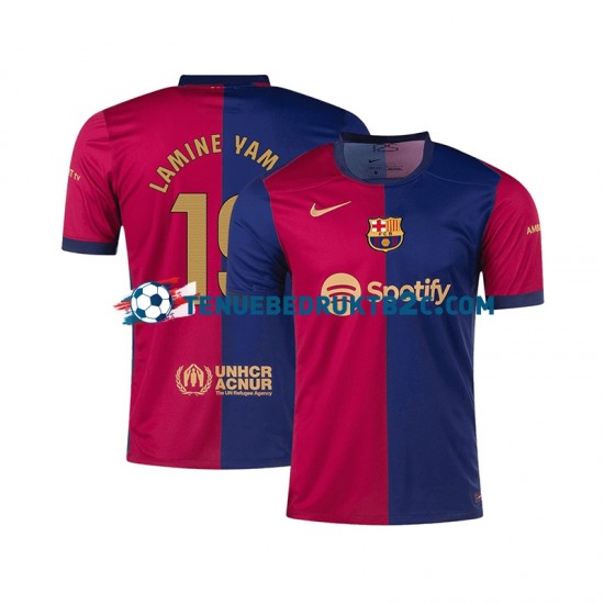 Thuisshirt FC Barcelona Lamine Yamal 19 Mannen 2024-25 S-S