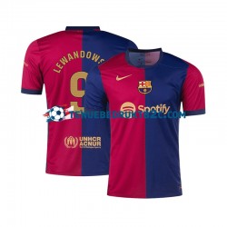 Thuisshirt FC Barcelona Robert Lewandowski 9 Mannen 2024-25 S-S