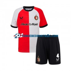 Uitshirt Feyenoord Rotterdam Lutsharel Geertruida 4 Voetbalteneu Kinderen 2024-25 S-S