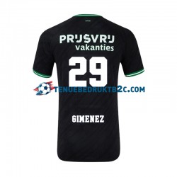 Uitshirt Feyenoord Rotterdam Santiago Gimenez 29 Mannen 2024-25 S-S