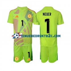 Uitshirt Duitsland Keeper Manuel Neuer 1 Voetbalteneu Kinderen Europacup 2024 S-S