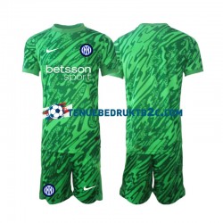Thuisshirt Inter Milan Keeper Voetbalteneu Kinderen 2024-25 S-S