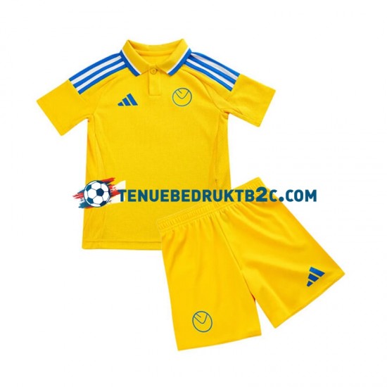 Uitshirt Leeds United Voetbalteneu Kinderen 2024-25 S-S