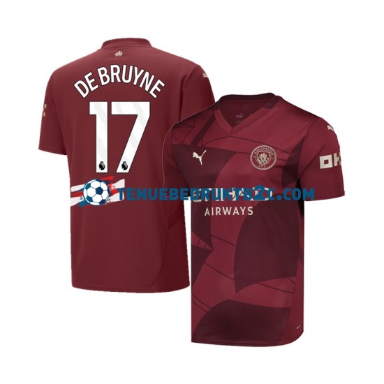 3de shirt Manchester City DE BRUYNE 17 Mannen 2024-25 S-S