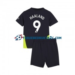 Uitshirt Manchester City Haaland 9 Voetbalteneu Kinderen 2024-25 S-S