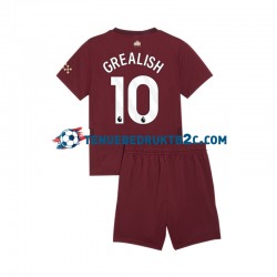 3de shirt Manchester City Jack Grealish 10 Voetbalteneu Kinderen 2024-25 S-S