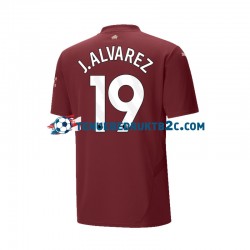 3de shirt Manchester City Julian Alvarez 19 Mannen 2024-25 S-S
