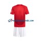 Thuisshirt Manchester United Voetbalteneu Kinderen 2024-25 S-S Rood