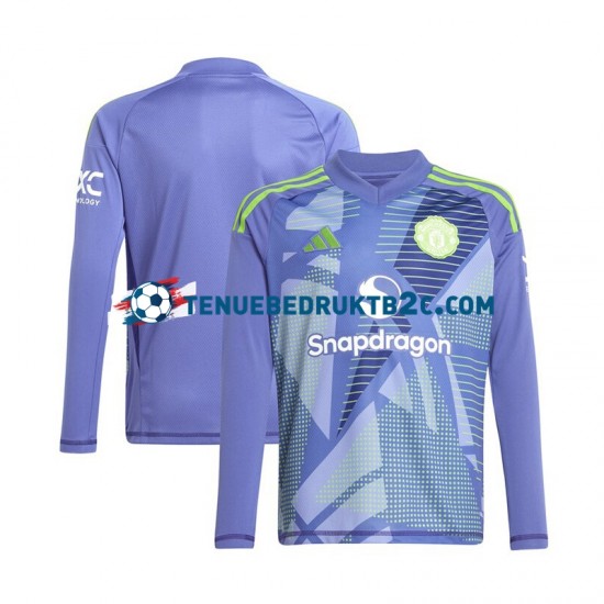 Thuisshirt Manchester United Keeper Mannen 2024-25 L-S