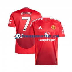 Thuisshirt Manchester United Mason Mount 7 Mannen 2024-25 S-S Rood