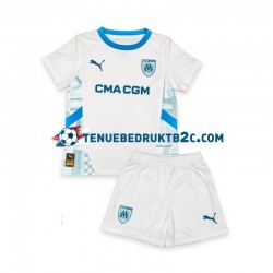Thuisshirt Olympique Marseille Voetbalteneu Kinderen 2024-25 S-S