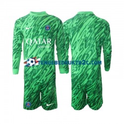 Uitshirt Paris Saint-Germain Keeper Voetbalteneu Kinderen 2024-25 L-S