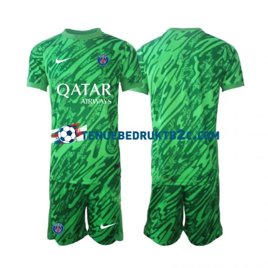 Uitshirt Paris Saint-Germain Keeper Voetbalteneu Kinderen 2024-25 S-S