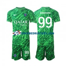 Uitshirt Paris Saint-Germain Keeper Gianluigi Donnarumma 99 Voetbalteneu Kinderen 2024-25 S-S